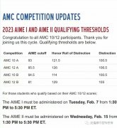 AMC12相当于国内什么水平？AMC12分数线是多少？