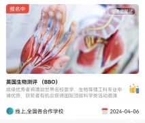 2024年BBO生物竞赛怎么报名？建议同时报名BBO&USABO！