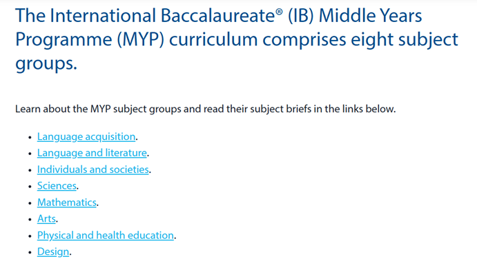 IB体系学校同时开了IGCSE和MYP，选谁？...