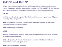 AMC10/12相比IGCSE数学课程有多难?