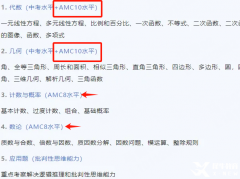 AMC10竞赛考什么？AMC10考察知识点汇总！
