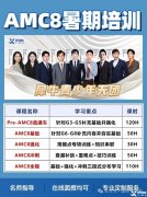 上海AMC8课程培训，师资介绍！