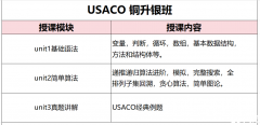 USACO铜升银/银升金/金升铂金竞赛培训，暑期多种班型任选！
