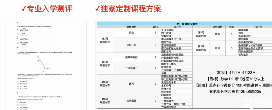 来A-Level脱产全日制机构！1V1定制你的专属脱产学习方案！