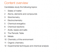 IGCSE化学必考术语总结！