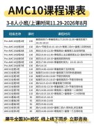 7-10年级学生备考重点有哪些？PreAMC10/AMC10课程名师必看!