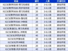 上海IGCSE寒假小班课,满足不同学生的辅导需求！