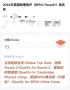 犀牛国际物理竞赛课程，BPhO/物理碗双金！