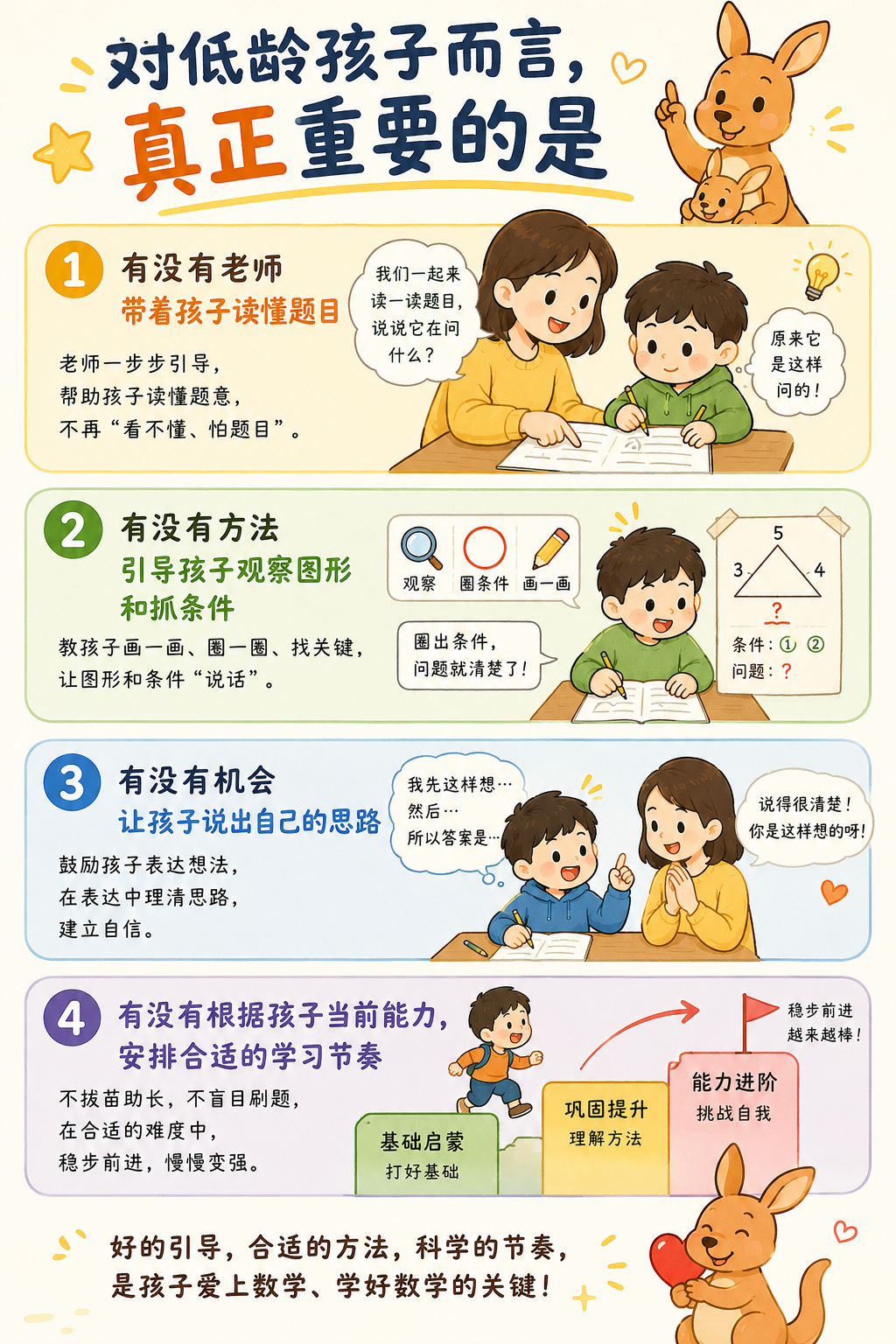 我小孩字都认不全,能学袋鼠数学?