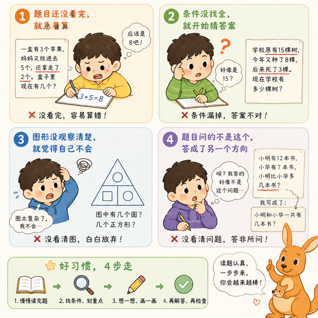 我小孩字都认不全,能学袋鼠数学?